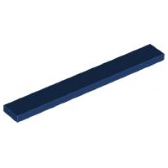 Tegel 1x8 Dark Blue